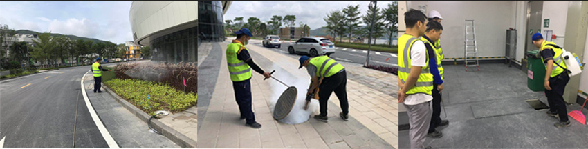 獅門娛樂天地蟲害防治施工圖1